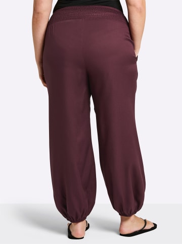 sheego Schlupfhose in burgund