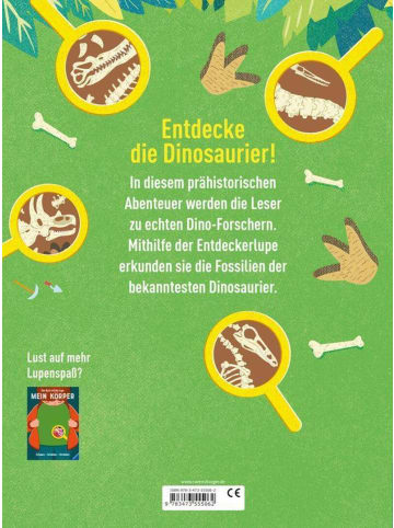 Ravensburger Das Buch mit der Lupe: Dinosaurier | Schieben - Schauen - Verstehen