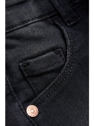 Minymo Jeansshorts MIShorts girl power stretch in Grau