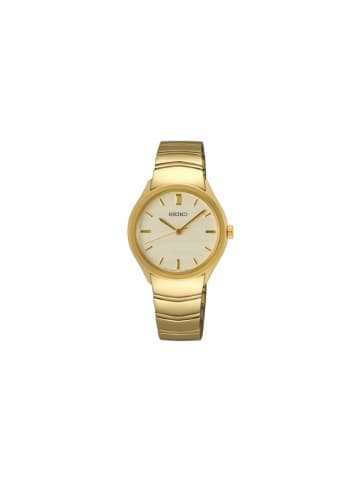 Seiko Damenuhr mit Armband in Gold, Modell: SUR552P1