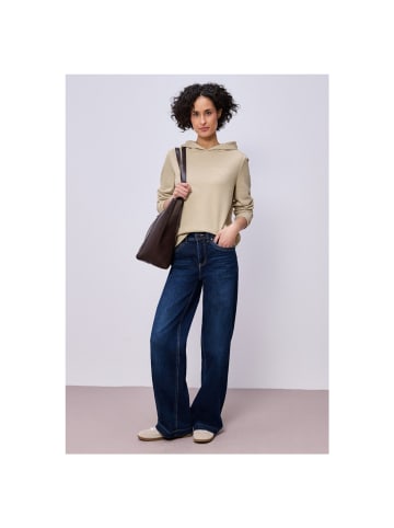 Street One Sweatshirt in cotton beige