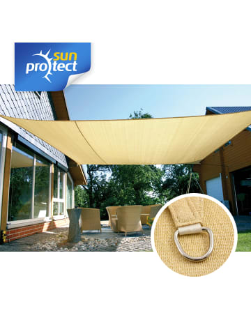 Gartenia sunprotect Professional Sonnensegel, 6 x 3 m, Rechteck, beige in Beige