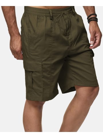 Arizona-Shopping Cargo Shorts Kurze Hose Schlupfhose Leichter Stoff in Olive