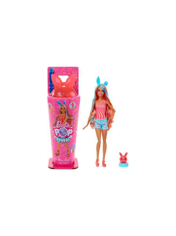 Barbie Modepuppe Pop Reveal Shakes Tierparty Häschen, mit Duft, ab 3 Jahre