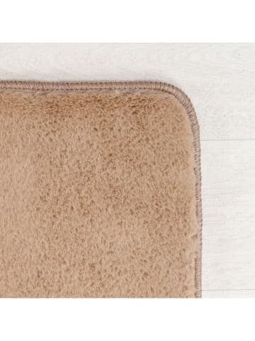 Teppich Boss Kurzflor Teppich Joy 1400, Läufer - Beige