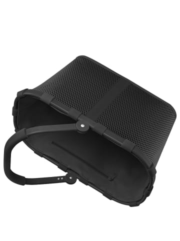 Reisenthel Carrybag - Einkaufskorb (cord dark matcha) in mesh black