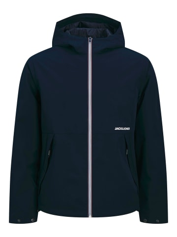 JACK & JONES PLUS Softshell Jacke in Sky Captain