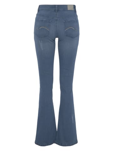 Kangaroos Bootcut-Jeans in blue used