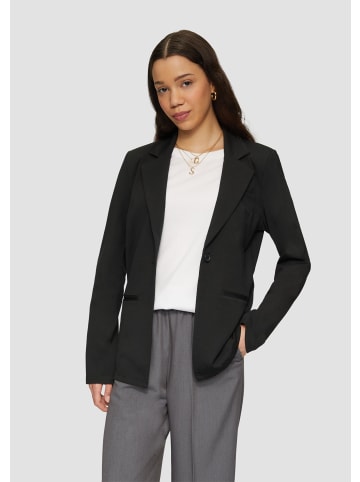 QS Indoor-Blazer langarm in Schwarz