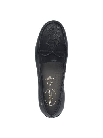 Tamaris WIDE FIT Slipper in BLACK NAPPA