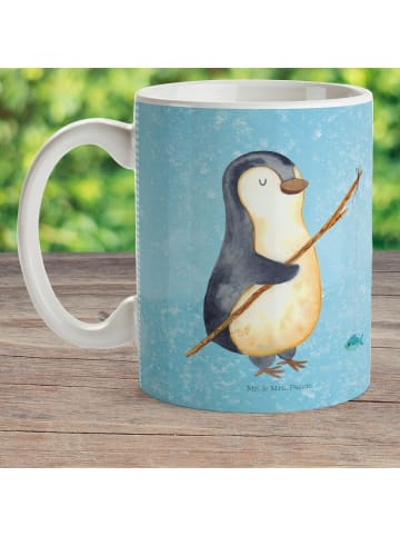 Mr. & Mrs. Panda Kinderpott Pinguin Angler ohne Spruch in Eisblau