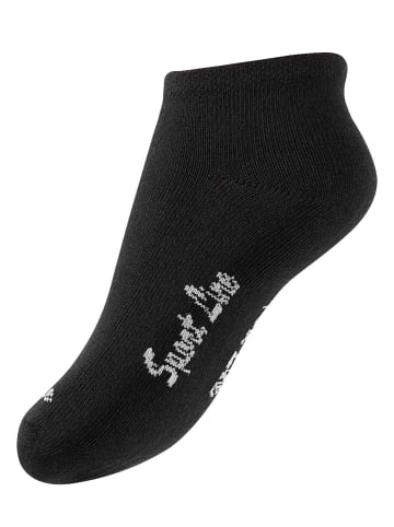 Yenita® Kinder Sneaker Socken "Sport Line" 8 Paar in Schwarz