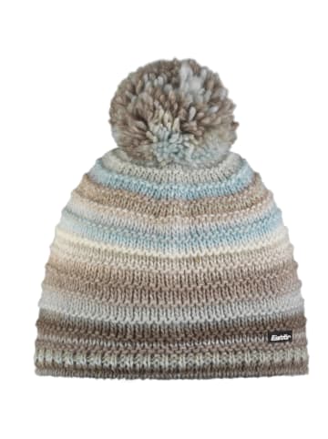 Eisbär Mütze Micata Pompom in Beige