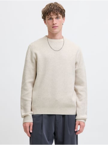 Jack & Jones Strickpullover in Cloud Dancer