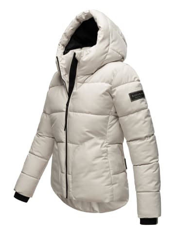 Navahoo Steppjacke Lachperle XIV in Light Grey