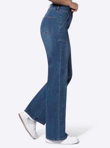 WITT WEIDEN Jeans in blue-stone-washed