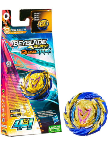 Hasbro Beyblade Burst QuadStrike Single Pack Fierce Achilles A8 Spielzeug ab 8 Jahren