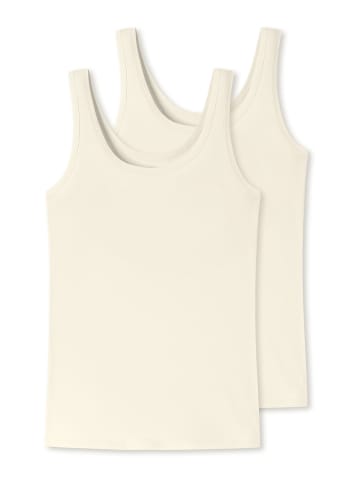 Schiesser Trägertop Uncover in off-white