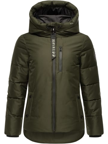 Navahoo Steppjacke Krümelein in Dark Olive