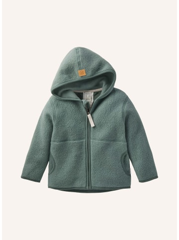 Hessnatur Fleece-Jacke in fichtengrün