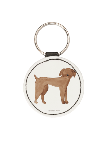 Mr. & Mrs. Panda mini schlüsselanhänger Hund Dogge ohne Spruch in Weiß