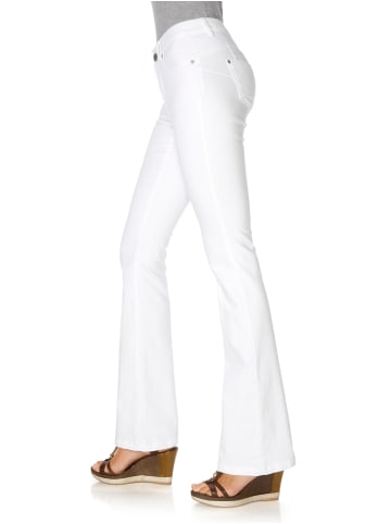 Heine Bootcut-Jeans in weiß