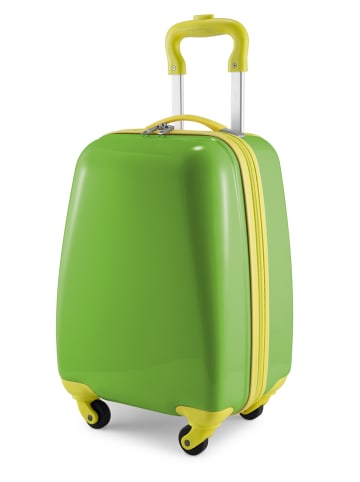 Hauptstadtkoffer For Kids - Kindertrolley Kinder-Koffer Kindergepäck Hartschale in Apfelgrün
