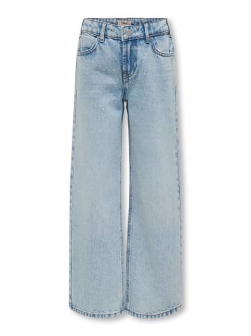 KIDS ONLY Wide-Fit Jeans KOGCOBAIN in light blue denim