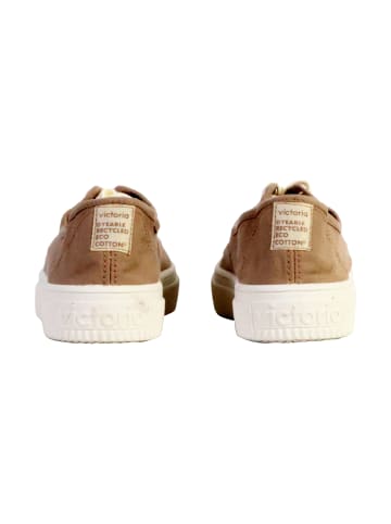 Victoria Sneakers mit Schnürsenkeln Beige