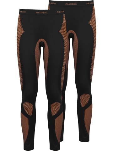 normani 2 x Lange Unterhosen Ski- und Thermounterwäsche in Orange