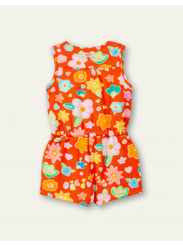 Oilily Picture Jersey-Strampler in Orange