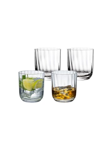 Villeroy & Boch 4er Set Wassergläser Rose Garden 250 ml transparent in transparent