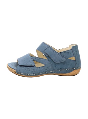 WALDLÄUFER Komfort Sandalen in Blau