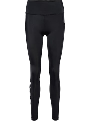 Hummel Hummel Leggings Hmlte Training Damen Dehnbarem Feuchtigkeitsabsorbierenden in BLACK