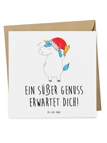 Mr. & Mrs. Panda Gutscheinkarte Schokoladenverkostung Genuss mit... in Weiß