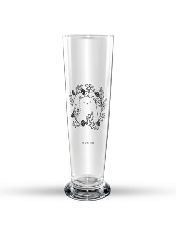 Mr. & Mrs. Panda Bierglas Bär König ohne Spruch in Transparent