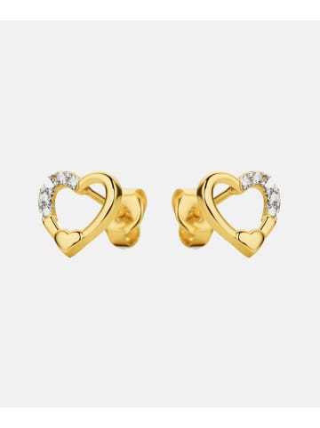 Diamant L'éternel Ohrringe aus 375 Gelbgold