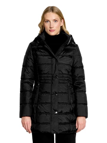 Betty Barclay Outdoorjacke mit abnehmbarer Kapuze in Schwarz