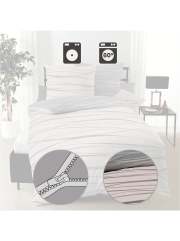 kaeppel Mako-Satin Wendebettwäsche in rose