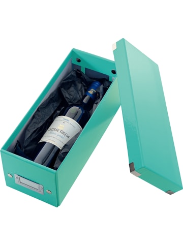Leitz Ablagebox Click & Store CD eisblau