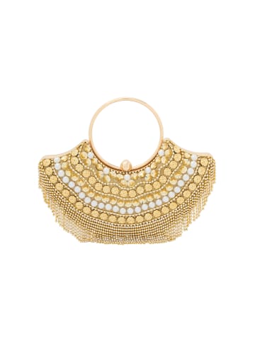 faina Women Minaudière in Beige