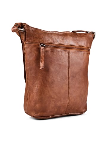 Greenburry Torro Lavado Umhängetasche Leder 28 cm in nut