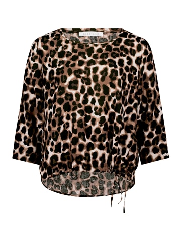 BETTY & CO Blusenshirt mit Print in Brown/Nature