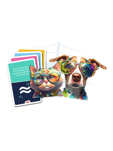 Haba Spiel Team Quiz Challenge in Katzen vs. Hunde