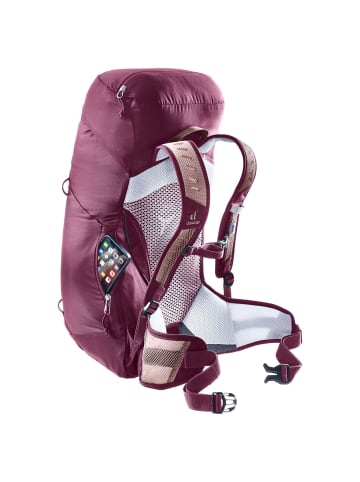 Deuter AC Lite 22 SL - Women's Wanderrucksack 56 cm (alu-greystone) in ashrose-cassis