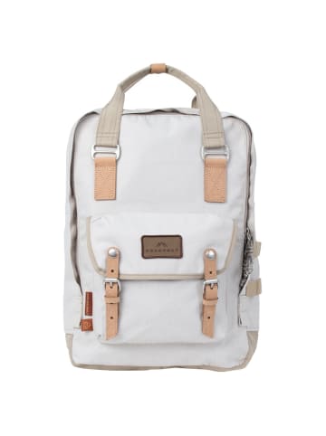 Doughnut Macaroon Large Happy Camper - Rucksack 15" in ivory