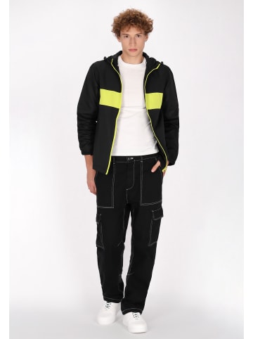 MO Herren Jacke in Schwarz Limette