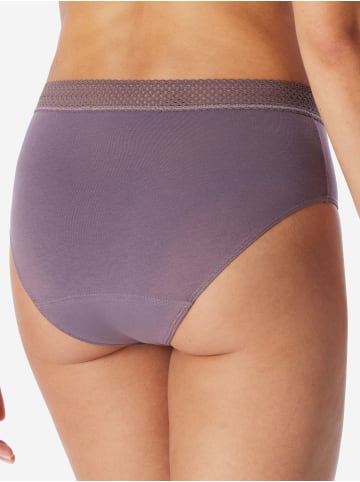 Schiesser Periodenslip Schiesser Care in lila,schwarz