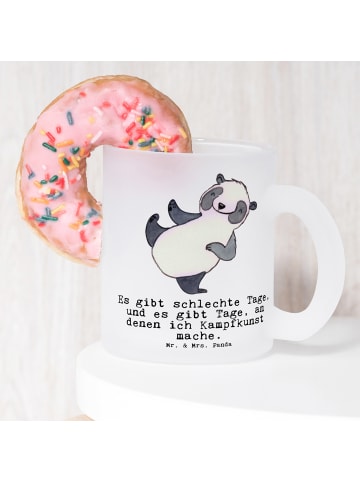 Mr. & Mrs. Panda Tee Tasse Panda Kampfkunst mit Spruch in Transparent