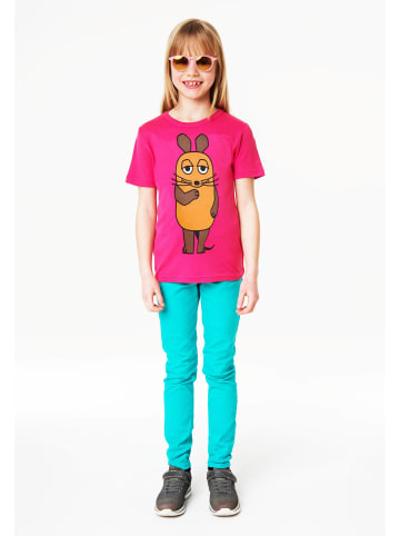 Logoshirt Printshirt Die Maus in pink